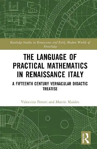 The Language of Practical Mathematics in Renaissance Italy cover