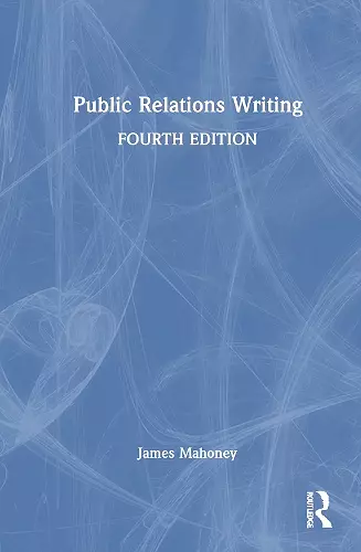 Public Relations Writing cover