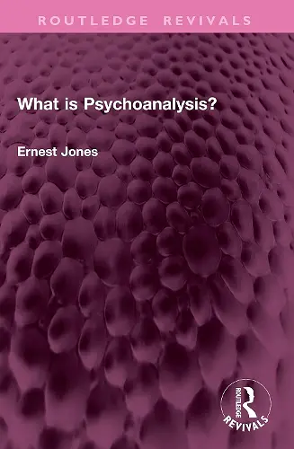 What is Psychoanalysis? cover