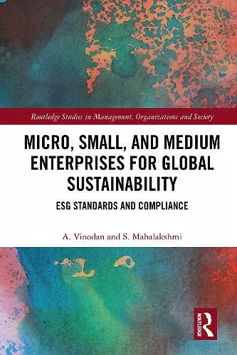 Micro, Small, and Medium Enterprises for Global Sustainability cover