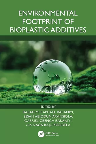 Environmental Footprint of Bioplastic Additives cover