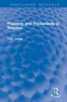 Planning and Productivity in Sweden cover