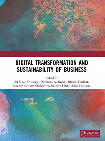 Digital Transformation and Sustainability of Business cover