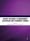 Recent Research in Management, Accounting and Economics (RRMAE) cover