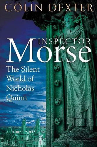 The Silent World of Nicholas Quinn cover