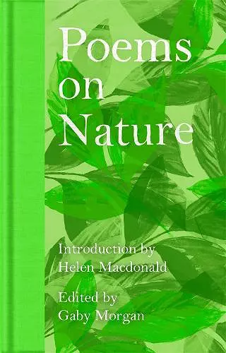 Poems on Nature cover