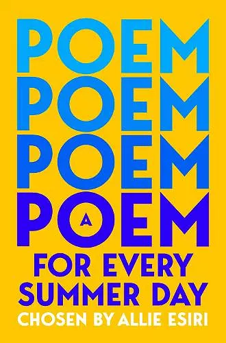 A Poem for Every Summer Day cover