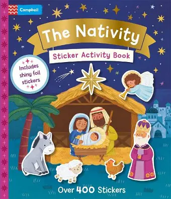 The Nativity Sticker Activity Book cover