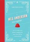 A Wes Anderson Dictionary cover