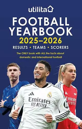 The Utilita Football Yearbook 2025-2026 cover