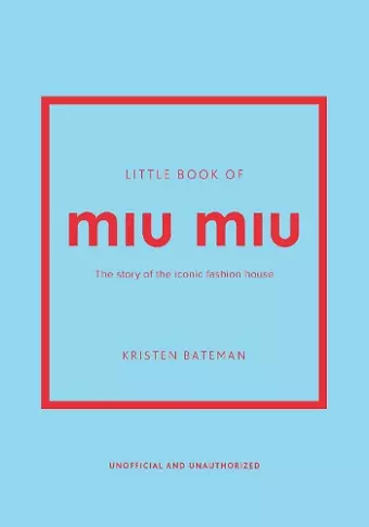 Little Book of Miu Miu cover