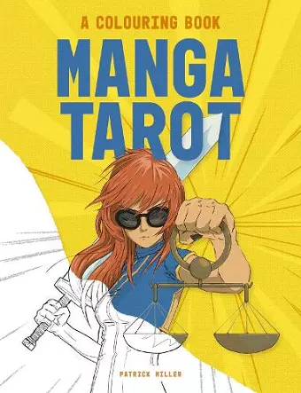 Manga Tarot: A Colouring Book cover