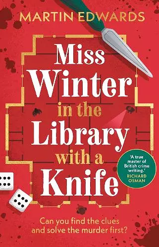 Miss Winter in the Library with a Knife cover