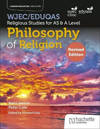 WJEC/Eduqas Religious Studies for A Level & AS - Philosophy of Religion Revised cover