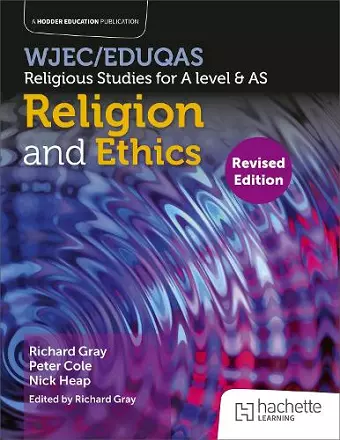WJEC/Eduqas Religious Studies for A Level & AS - Religion and Ethics Revised cover