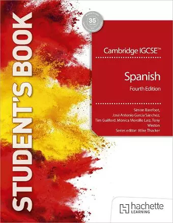 Cambridge IGCSE™ Spanish Fourth edition Student's Book cover