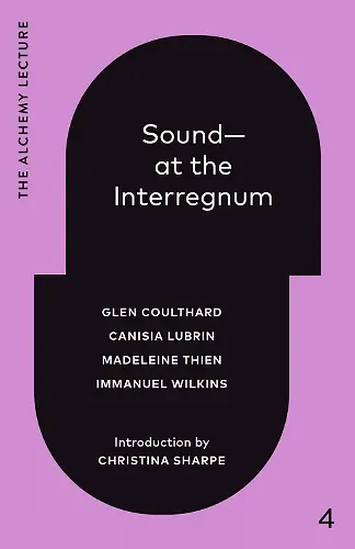 Sound--At the Interregnum cover