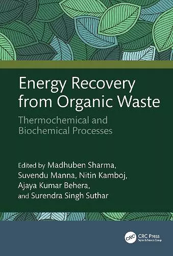 Energy Recovery from Organic Waste cover