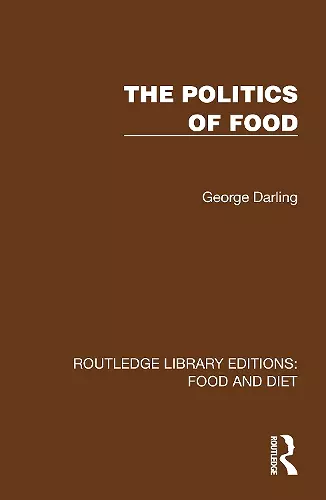 The Politics of Food cover