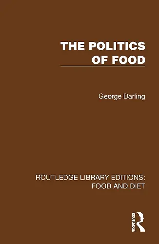 The Politics of Food cover