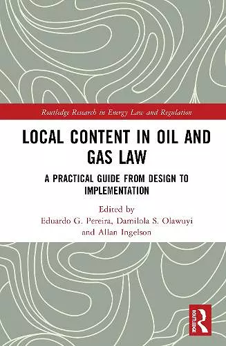 Local Content in Oil and Gas Law cover