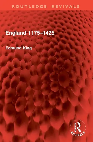 England 1175–1425 cover