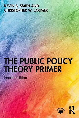 The Public Policy Theory Primer cover