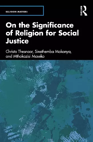 On the Significance of Religion for Social Justice cover