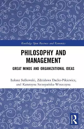 Philosophy and Management cover
