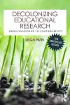 Decolonizing Educational Research cover