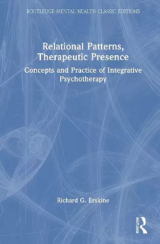 Relational Patterns, Therapeutic Presence cover