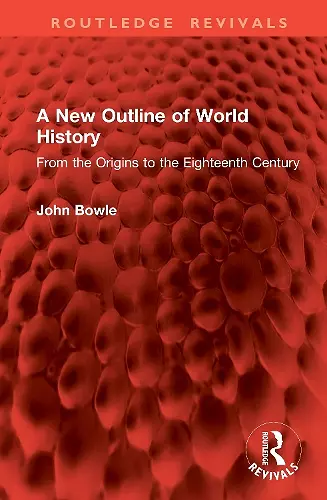 A New Outline of World History cover