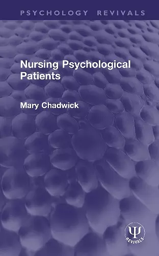 Nursing Psychological Patients cover