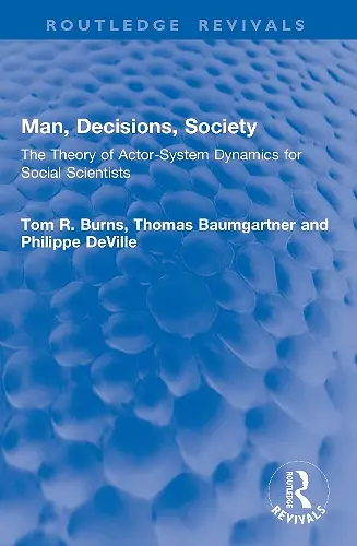 Man, Decisions, Society cover