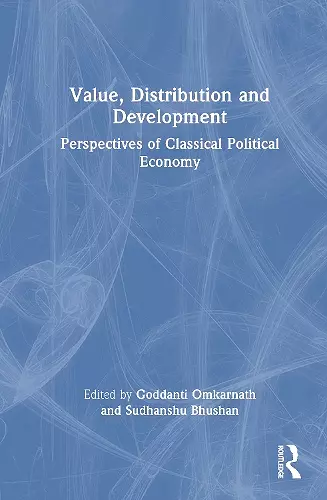 Value, Distribution and Development cover