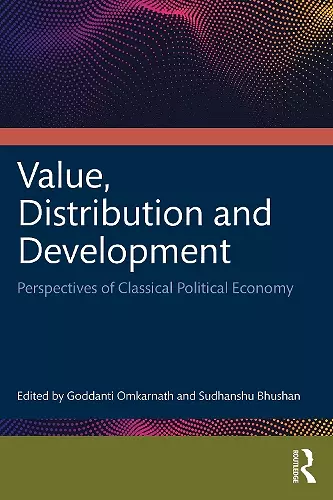 Value, Distribution and Development cover