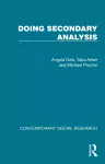 Doing Secondary Analysis cover