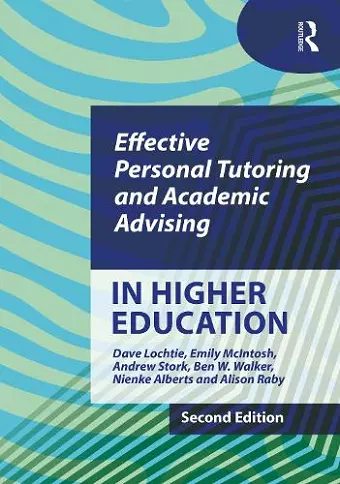 Effective Personal Tutoring and Academic Advising in Higher Education cover