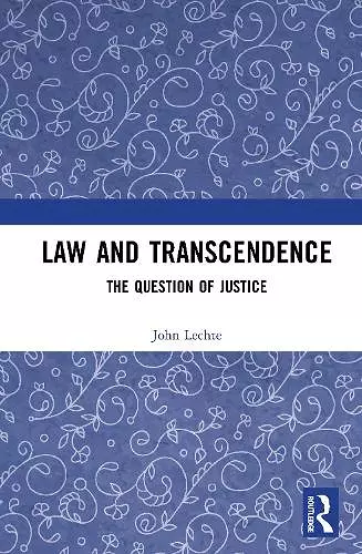Law and Transcendence cover