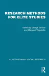 Research Methods for Elite Studies cover