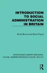 Introduction to Social Administration in Britain cover