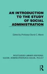 An Introduction to the Study of Social Administration cover