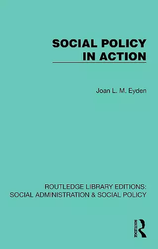 Social Policy in Action cover