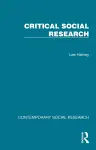 Critical Social Research cover