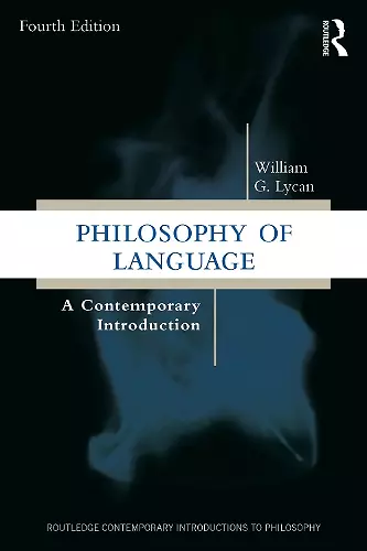 Philosophy of Language cover