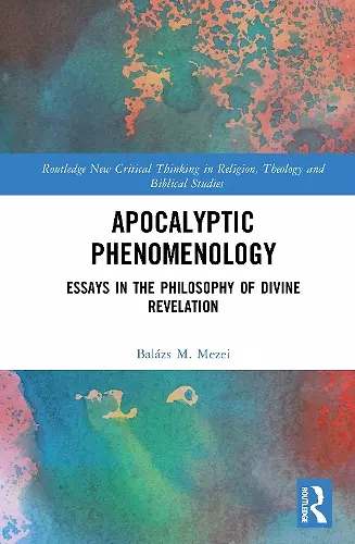 Apocalyptic Phenomenology cover