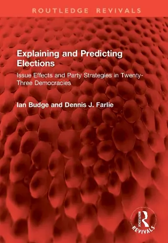 Explaining and Predicting Elections cover