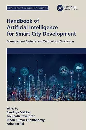 Handbook of Artificial Intelligence for Smart City Development cover