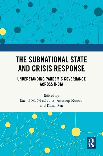 The Subnational State and Crisis Response cover