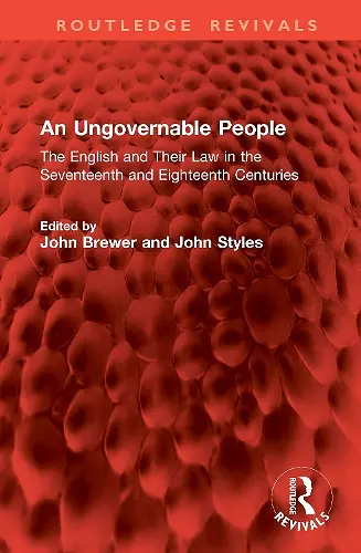 An Ungovernable People cover